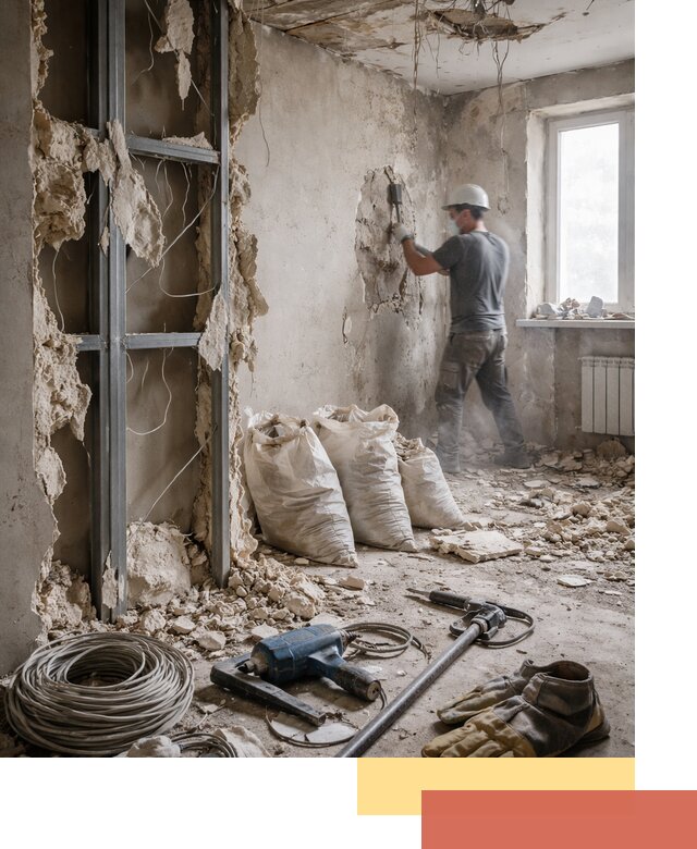 Профессиональный демонтаж зданий и конструкций в Подольске