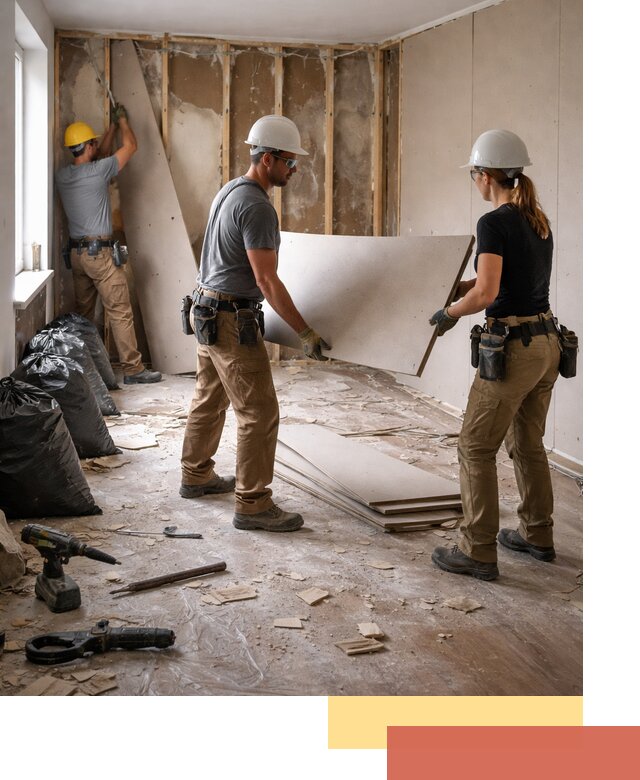 Демонтаж стеновых панелей в Подольске быстро и аккуратно