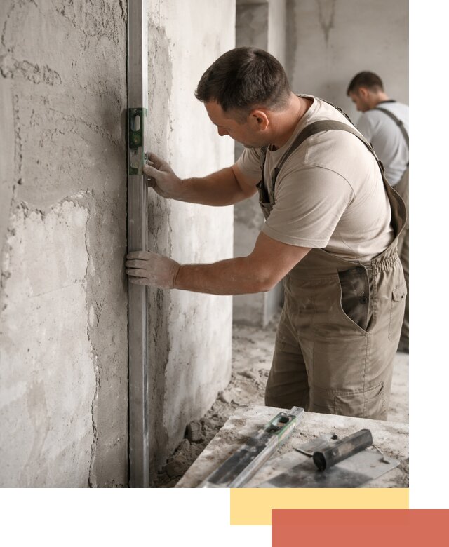 Установка штукатурных маяков в Подольске с гарантией качества