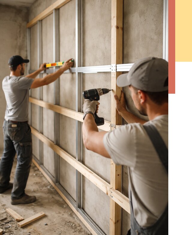 Устройство обрешетки под панели в Подольске от 2188 руб. — монтаж под ключ | ОТДЕЛОЧНИК-Пдл