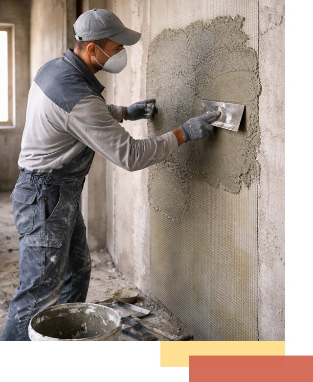 Штукатурка стен по сетке в Подольске под ключ качественно и быстро