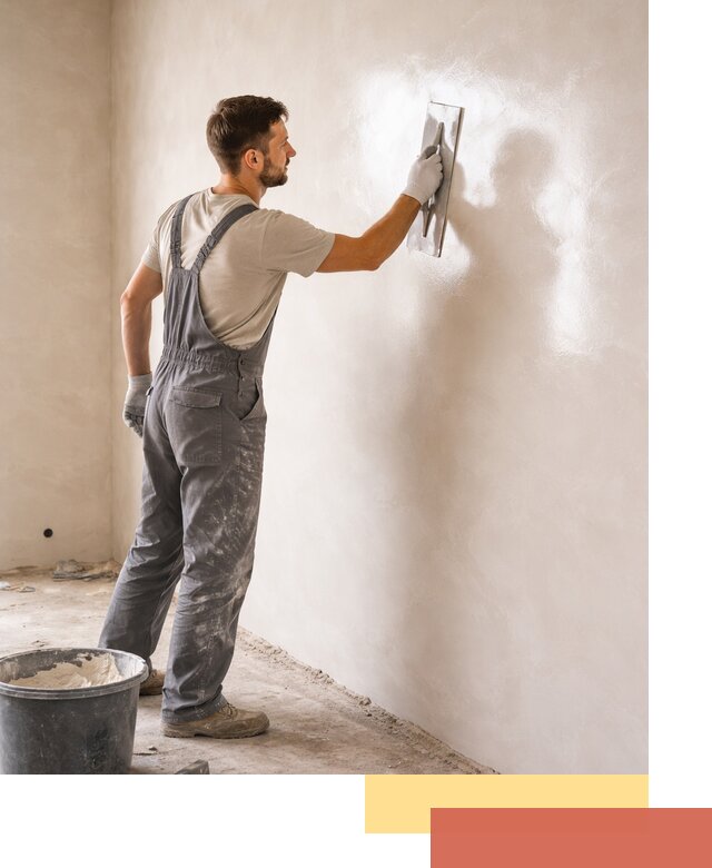 Глянцевание штукатурки стен в Подольске профессионально и быстро