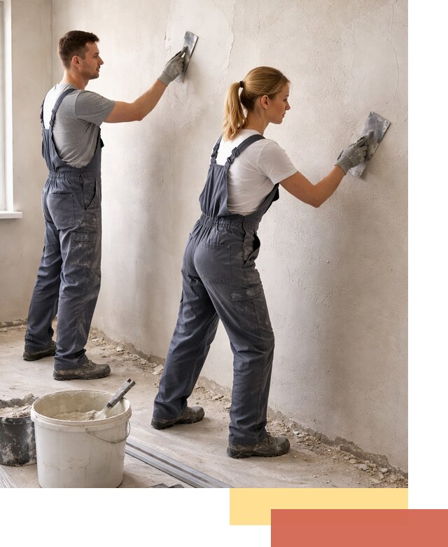 Штукатурка стен под обои в Подольске профессионально и быстро