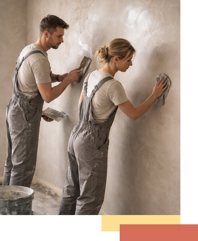 Венецианская штукатурка высокого качества в Подольске