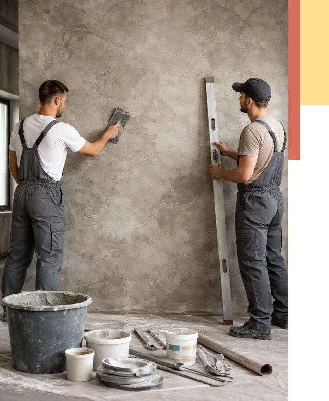 Декоративная штукатурка лофт в Подольске под ключ от 4688 руб. | ОТДЕЛОЧНИК-Пдл