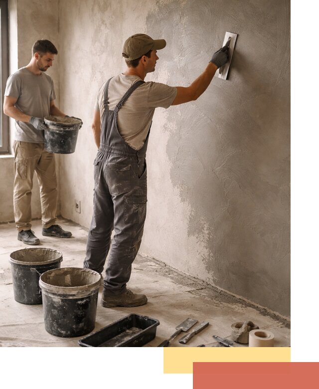 Нанесение микроцемента на стены в Подольске качественно и быстро