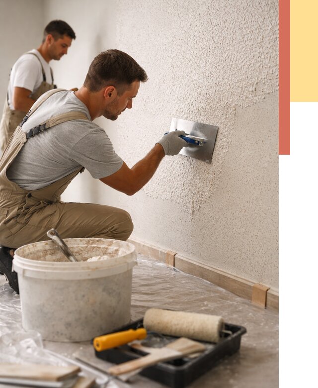 Нанесение жидких обоев в Подольске от 7814 руб./м2 — быстро и недорого | ОТДЕЛОЧНИК-Пдл