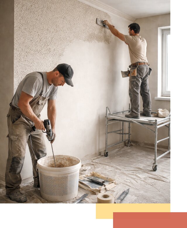 Нанесение жидких обоев под ключ в Подольске с гарантией качества