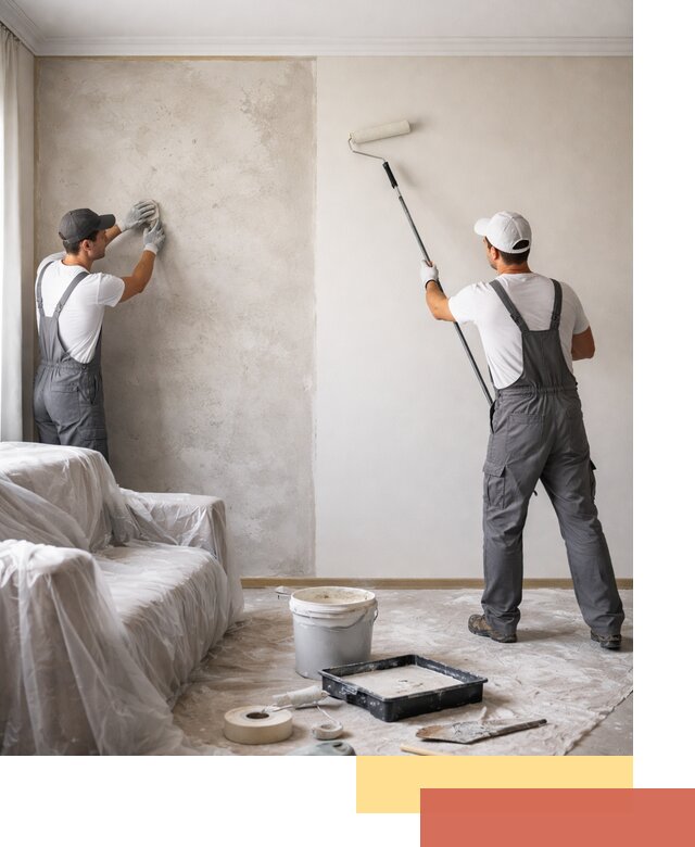 Покраска стен антивандальной краской в Подольске