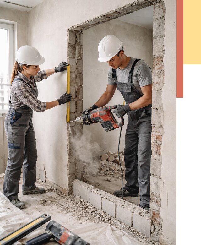 Создание проемов в стенах в Подольске от 6772 руб. — алмазная резка и расширение | ОТДЕЛОЧНИК-Пдл