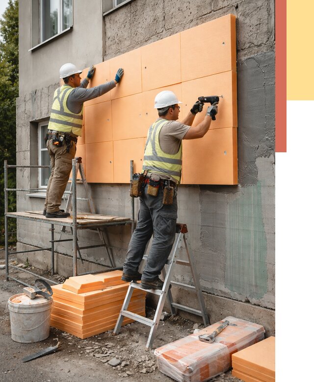 Утепление стен пеноплексом в Подольске от 1927 руб./м2 — быстро и недорого | ОТДЕЛОЧНИК-Пдл