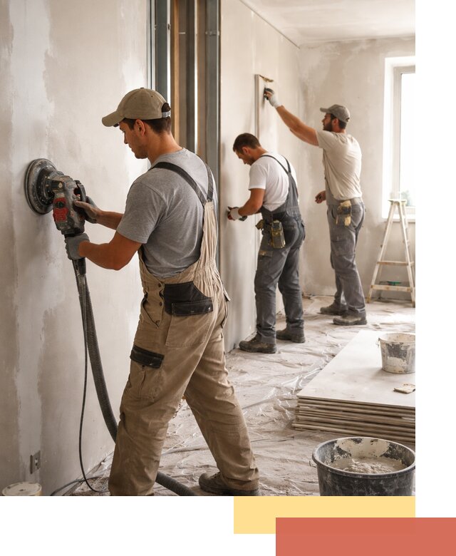 Профессиональная отделка стен в Подольске качественно и в срок