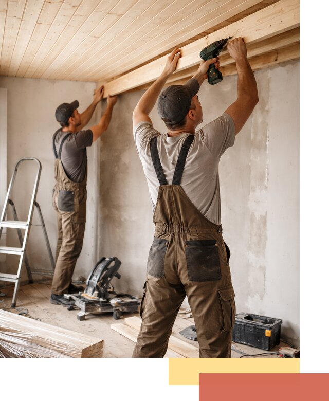 Монтаж потолка из вагонки в Подольске профессионально и аккуратно