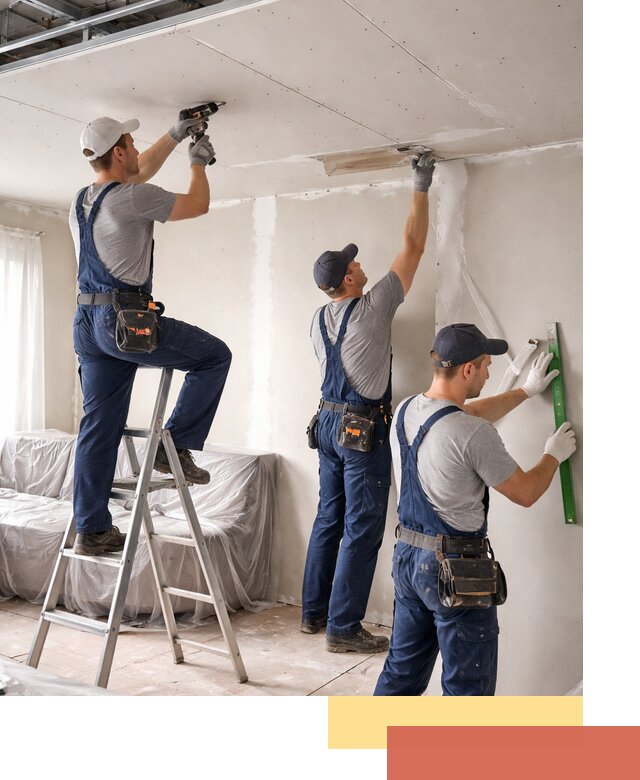 Профессиональная отделка потолка в Подольске быстро и качественно